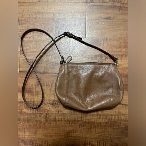 Coach Brown Leather Crossbody Bag